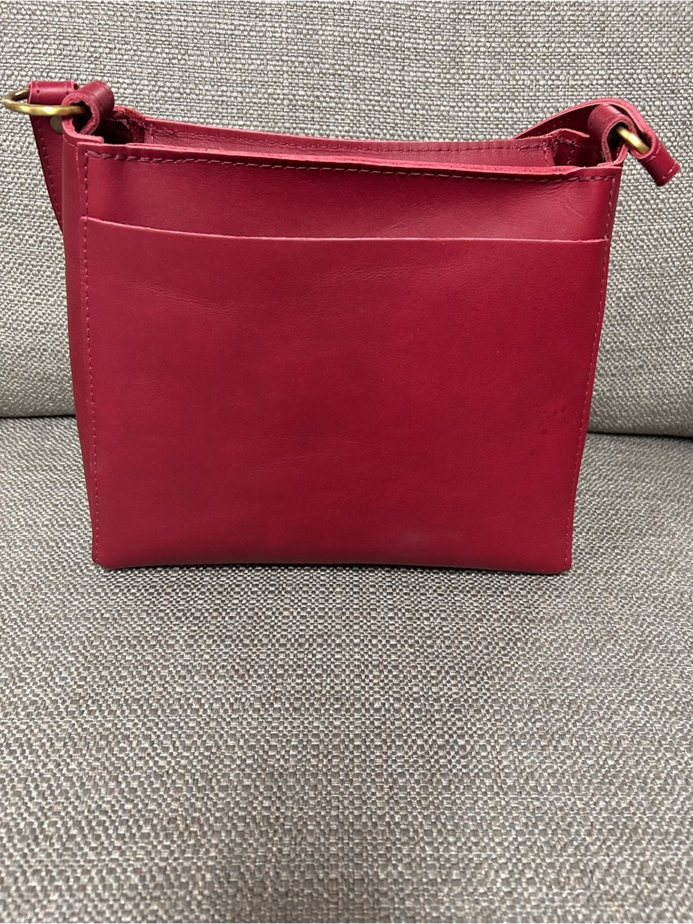 Portland Leather Small Triangle - Picture 3 of 5